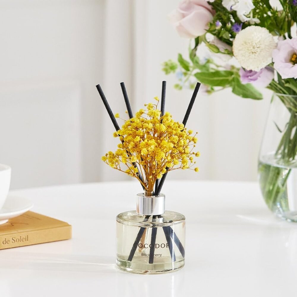 New Flower Reed Diffuser Set / 6.7oz / La Tulip Garden/Scent Diffuser - Picture 5 of 7
